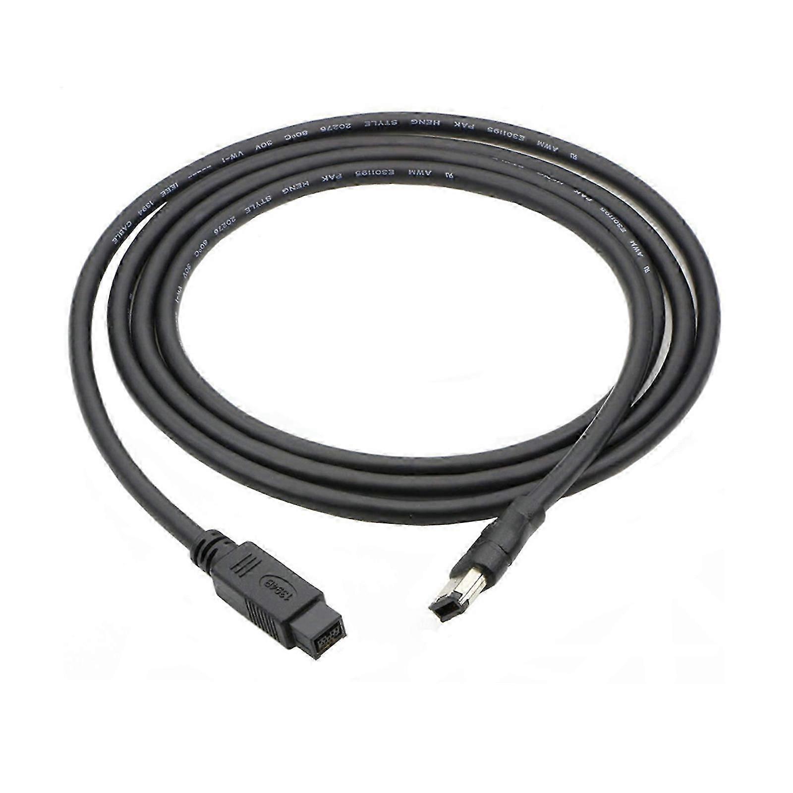 Firewire 800 to 400 IEEE 1394 Cable 6 Pin to 9Pin Adapter Cable for Printer Scanners and Hard Drive Connection