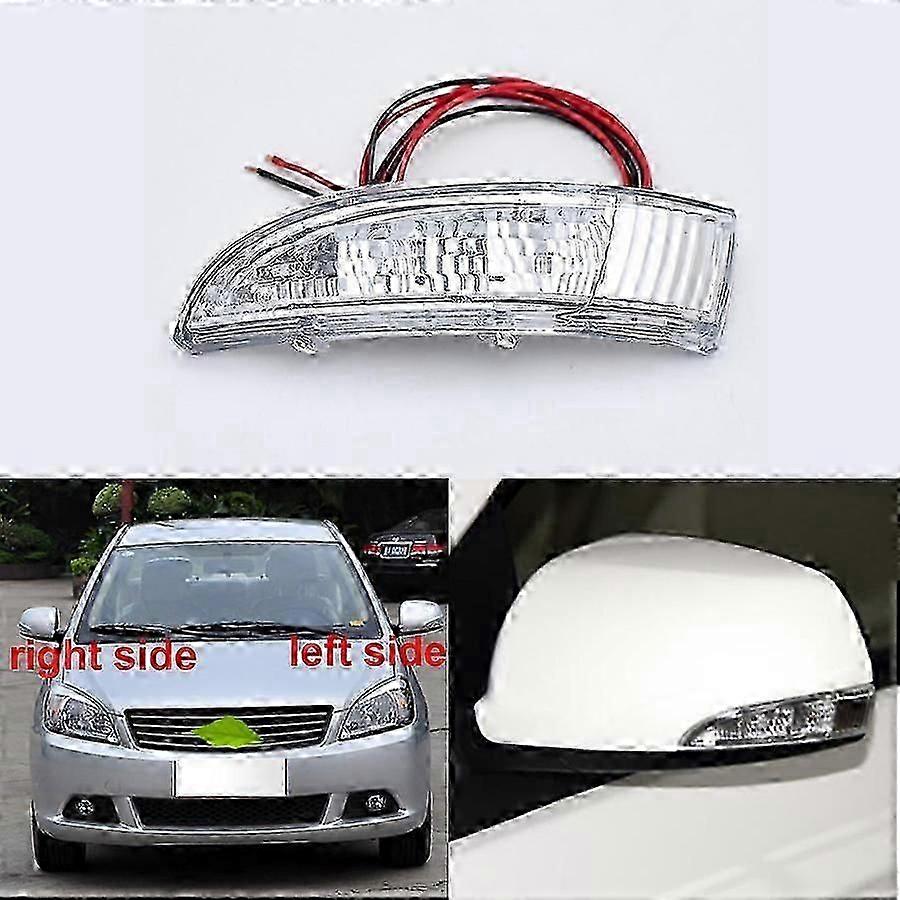 Adatto per Great Wall Voleex C20R C30 2011 2012 2013 Specchietto retrovisore laterale auto Lampada di svolta Specchietti retrovisori Indicatori di direzione Luce a LED