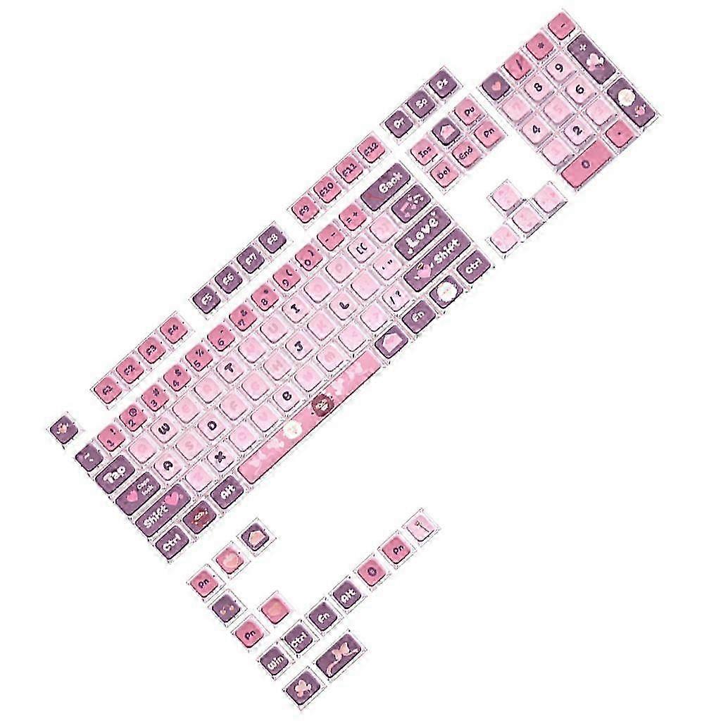 Lively Cartoon Theme 120 MDA Keycaps for Mechanical Keyboards - Colorful Key Caps Set for Customization & Enhanced Typing Experience
