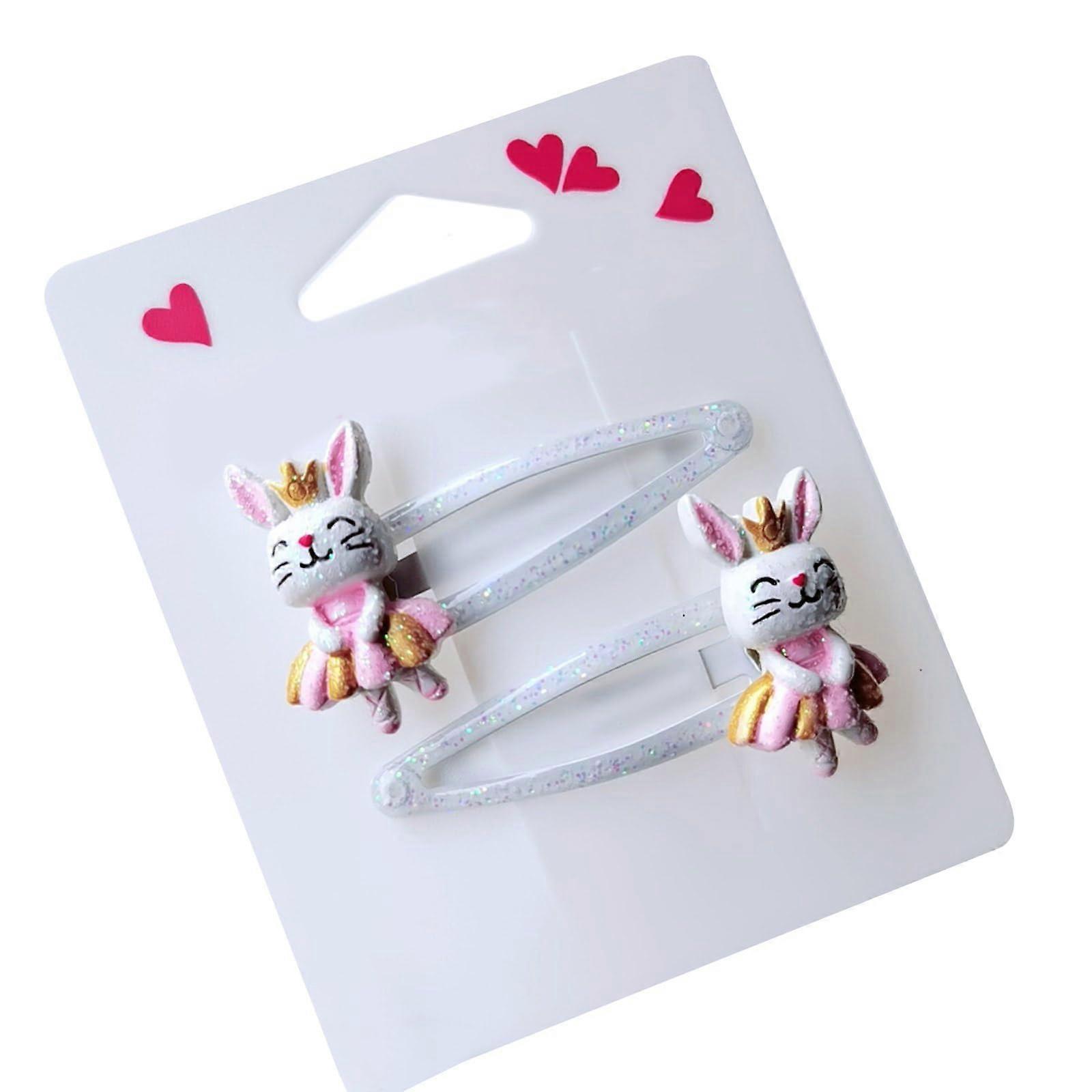 Hair Barrettes 2 Pack, Minimalist Style Kids Hair Accessory For Daily Use And Celebrations, Small Size
