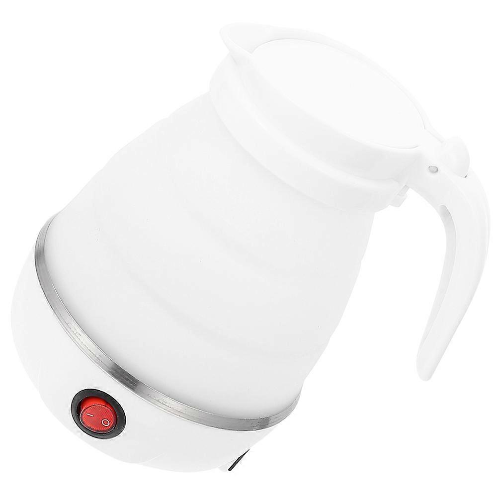 Camping Coffee Makers Folding Electric Water Kettle Portable Design For Outdoor Activities Silicone Blue 1Pack