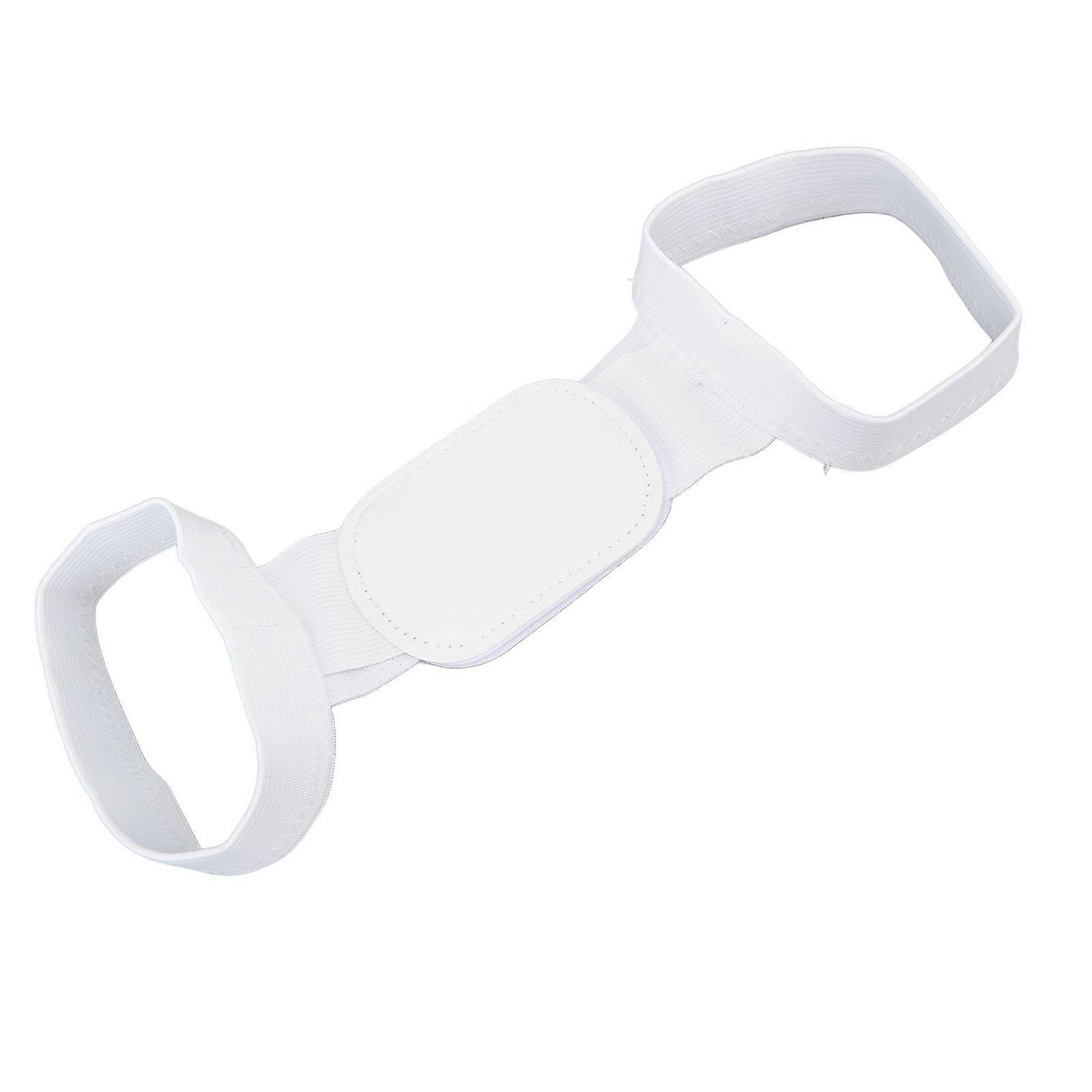 Posture Correction Belt Adjustable Breathable Compression Reduce Soreness Posture Corrector Band White