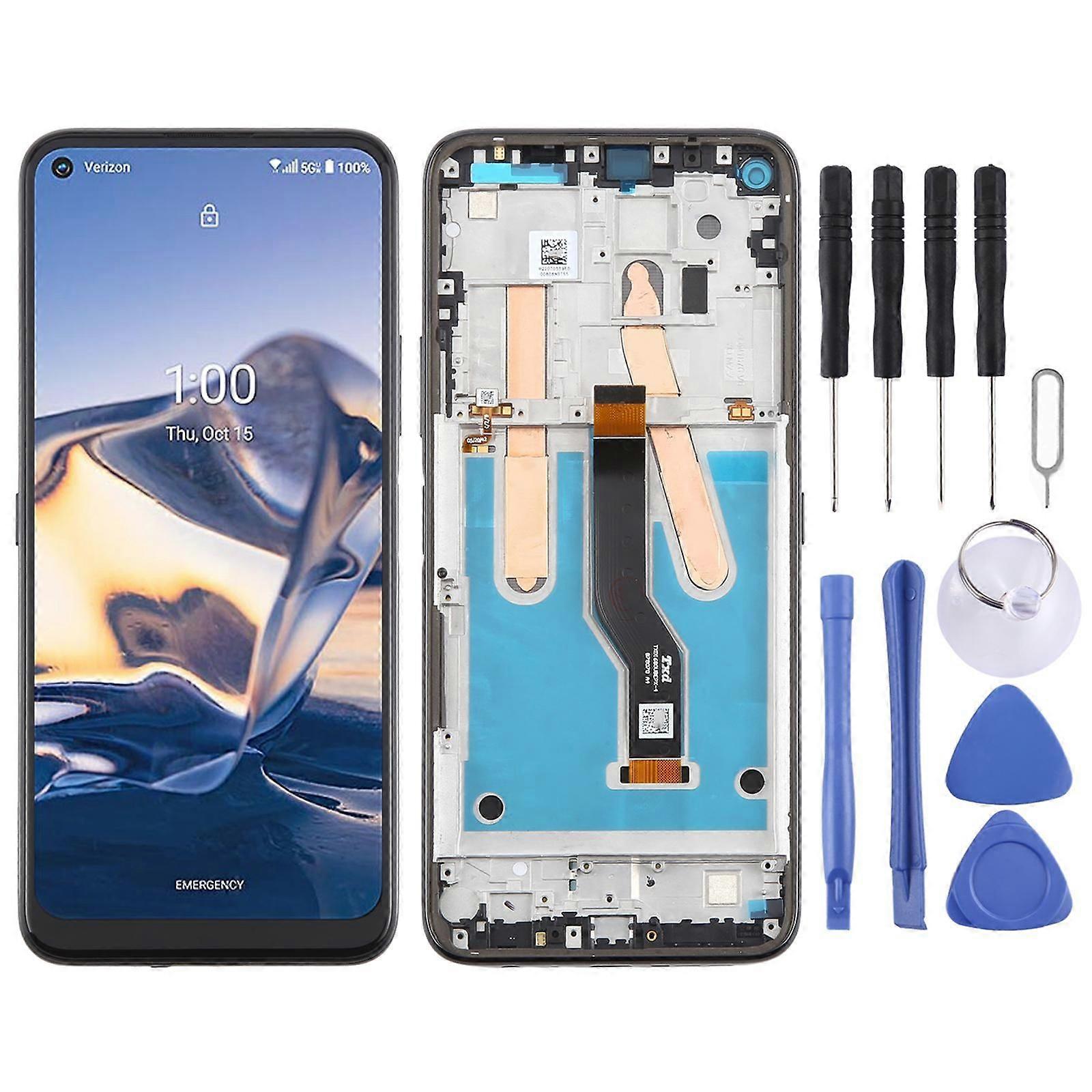 For Nokia 8 V 5G UW Original LCD Screen with Frame