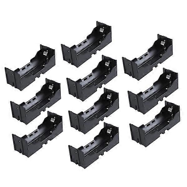 Plastic Case for 26650 Battery, Single, 10pcs, Black