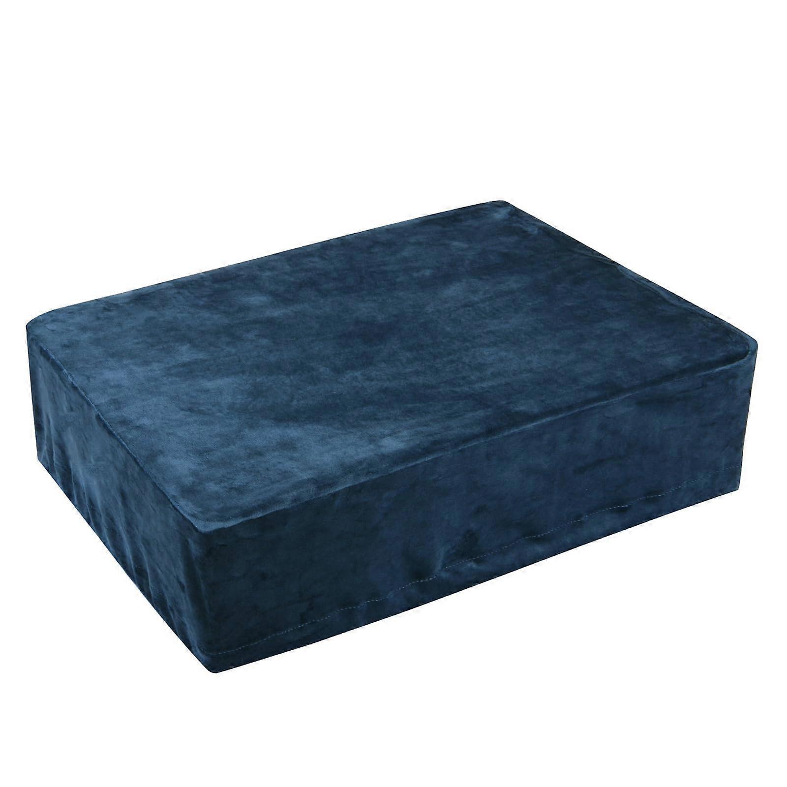 “TECHNICAAT LP120XUSB Turntable Plush Dust Cover, Scratch and Rust Protection, Blue Vinyl Record Player Maintenance Cover”
