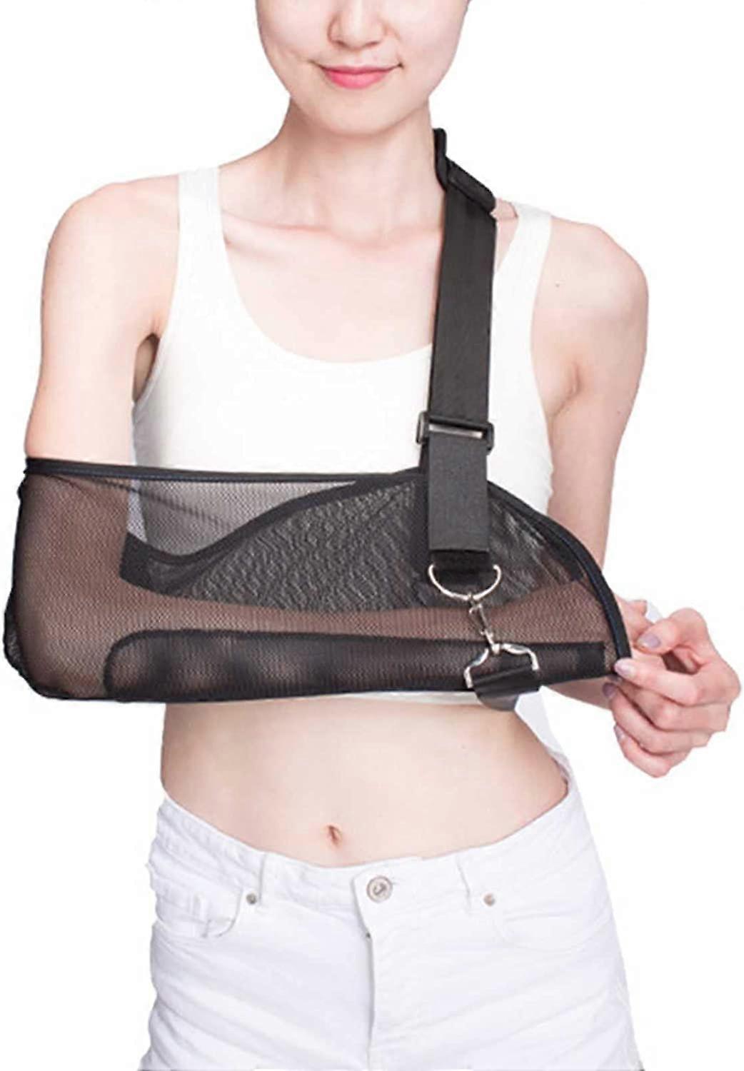 Joint Immobilizer Adjustable Shoulder Sling, Sprain Protection, ArmWrist Support (SSmall)