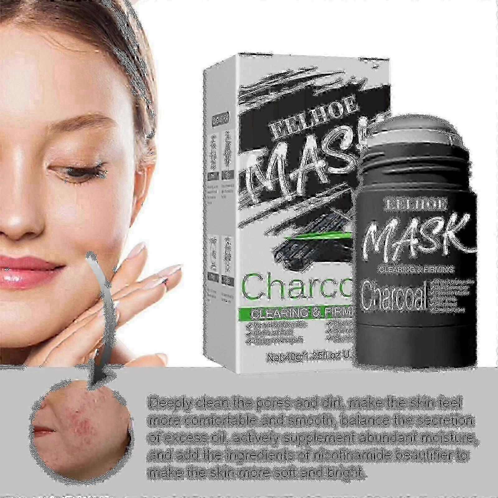 EELHOE Solid Facial Mask Stick - Deep Pore Cleansing with Hydrating & Firming Benefits