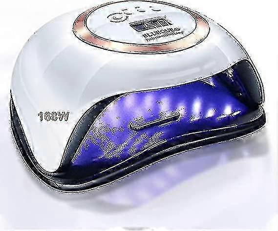 168W UV LED Gel Nail Lamp with 4 Timer Settings & Auto Sensor (niubi)