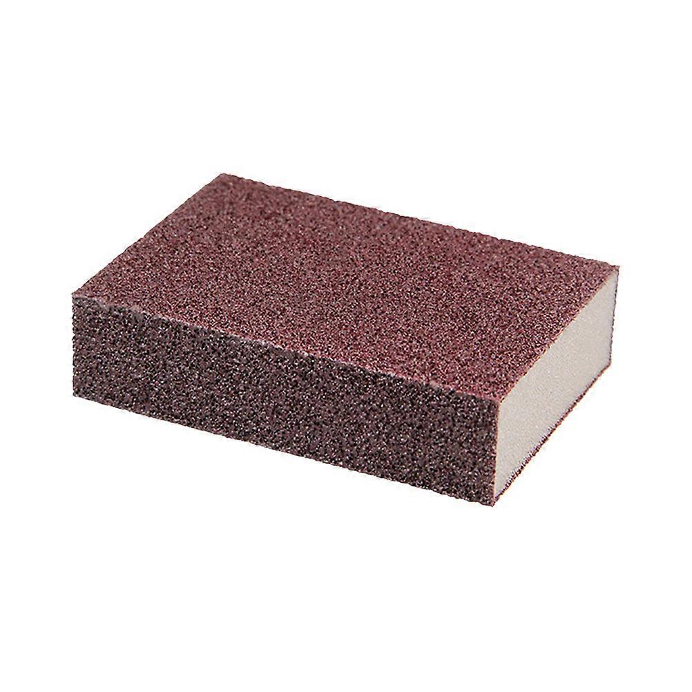 Kitchen Sponges Emery Scrub Sponge Brown Rectangular Decontamination For Kitchen Cleaning 1Set