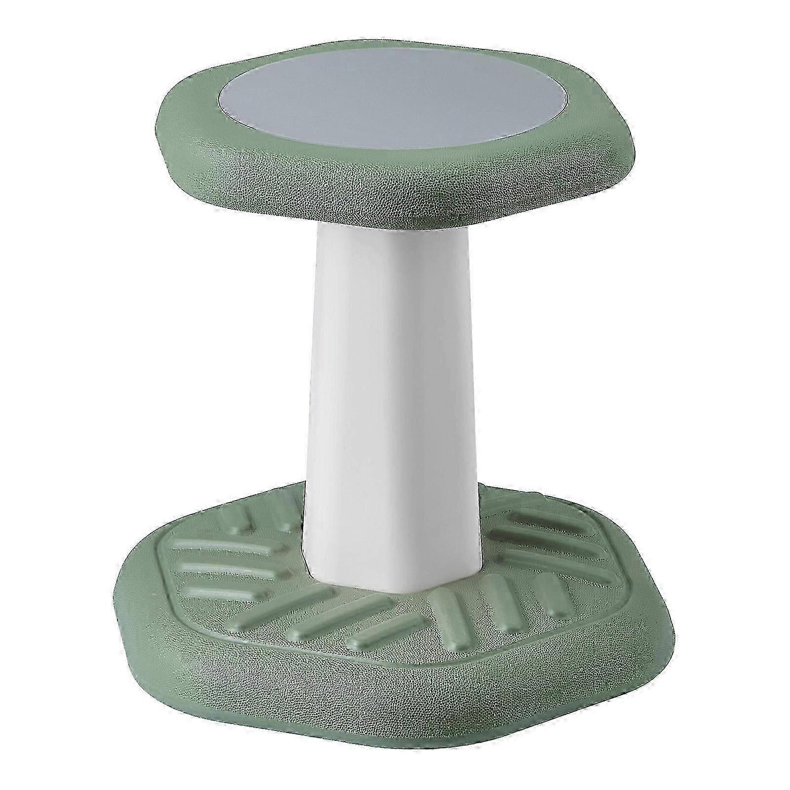 スポンジクッション付きキッズウォブルチェア、ウォブルスツールは集中力、姿勢を改善し、子供たちを落ち着かせます、学校や幼稚園向け、3〜7歳、グリーンハイウェイ