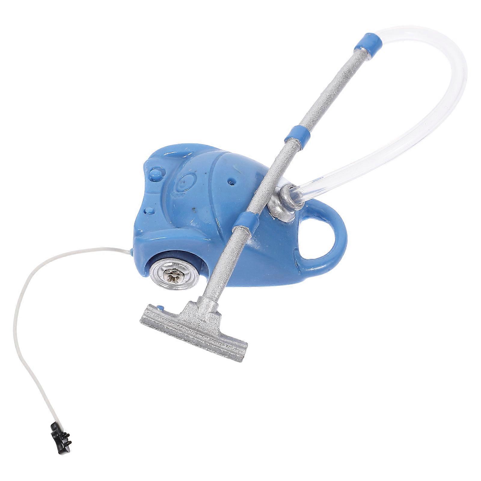 Tiny Vacuum Cleaner Model Toys for Photograph Layout and Desktop Ornaments in Navy 1Pack
