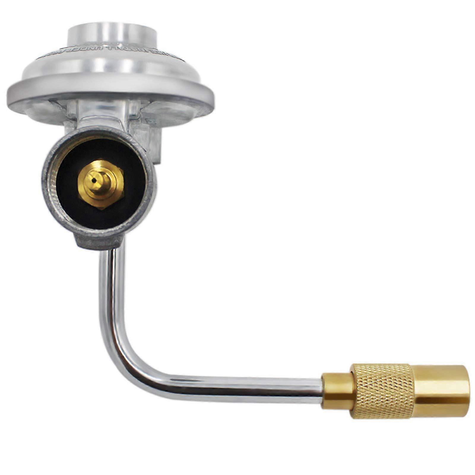 Sturdy Stainless Steel Griddle Regulator Replacement for Portable Gas Griddles Secure Connection to Propane Tanks Multicolor