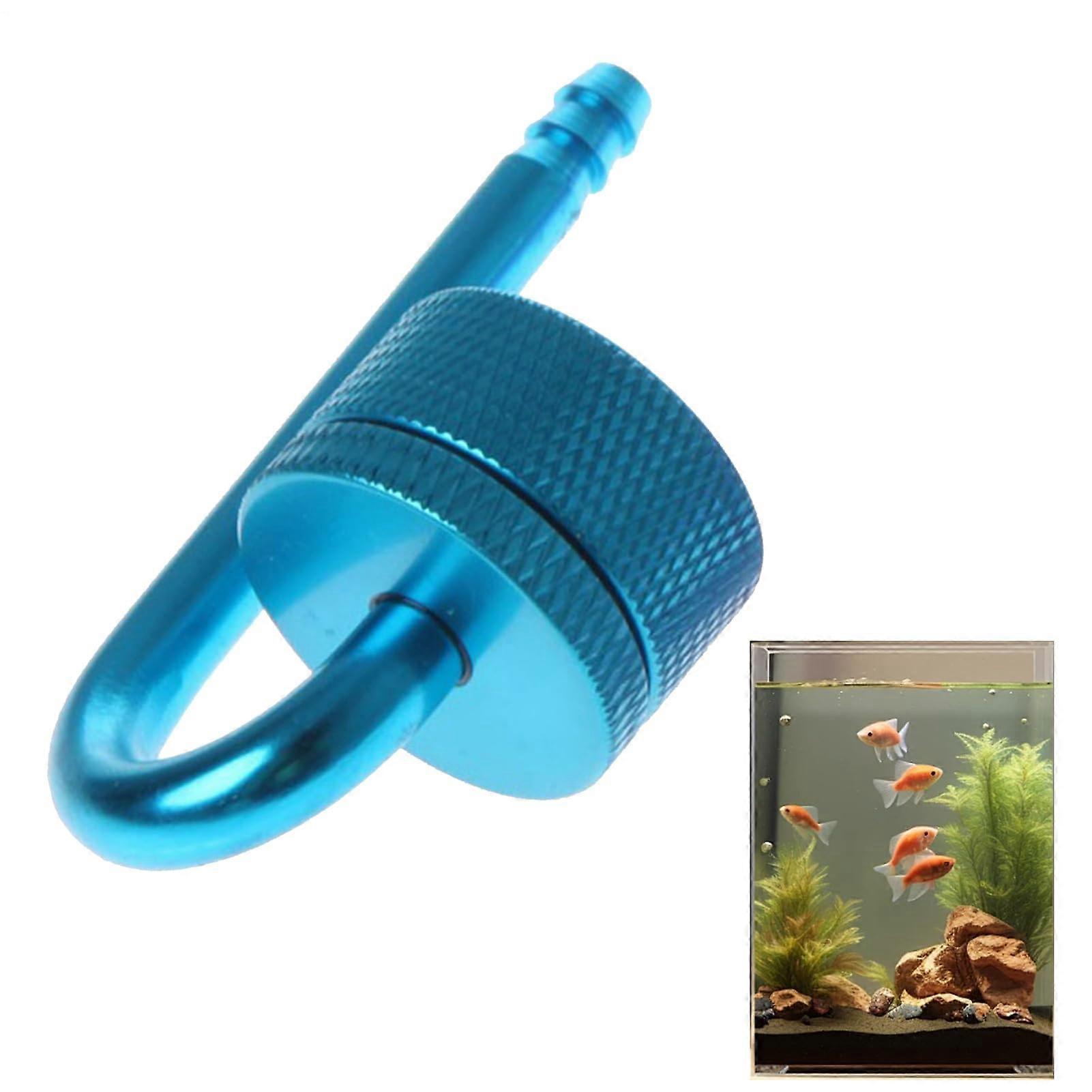 Aluminium CO2 Atomizer for Aquariums, Rustproof U-Shaped Design Air Pump Device, Efficient Space Saving Accessory
