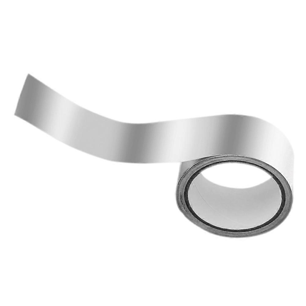 Waterproof Caulk Tape 1 Roll Floor Transition Strip For Kitchen Bathroom Dressing Silver Color Easy To Clean