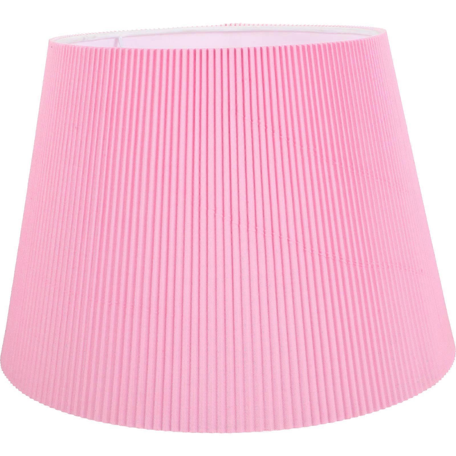 Modern Fabric Lamp Shade Table Lampshade Dust Protection Square Metal TC Fabric 1Pack Bedroom Living Room