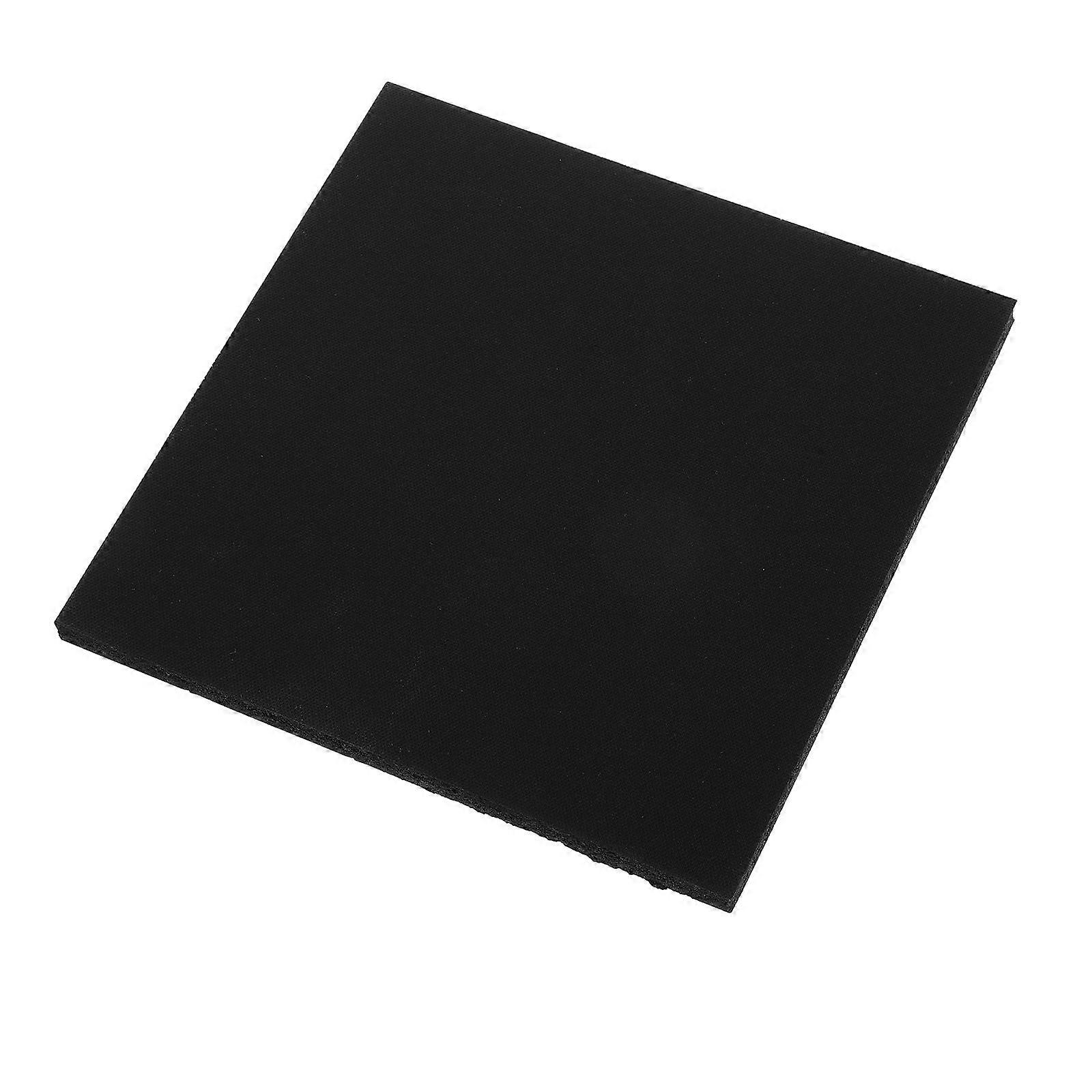 Silicone Heat Resistant Mat for Home Black with High Stability and Shock Absorption 1 Piece