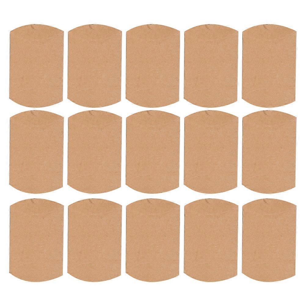 Krafts Paper Gift Box Kraft Paper Candy Boxes for Storage 100Pcs Bundle