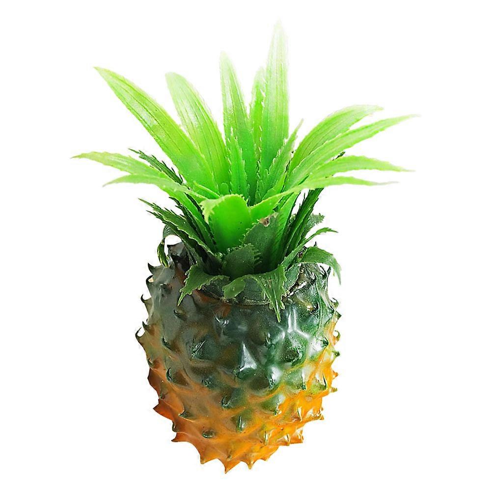 Realistic Fake Pineapple Fruit Model Lifelike Artificial Pineapple Faux Simulated Pineapple