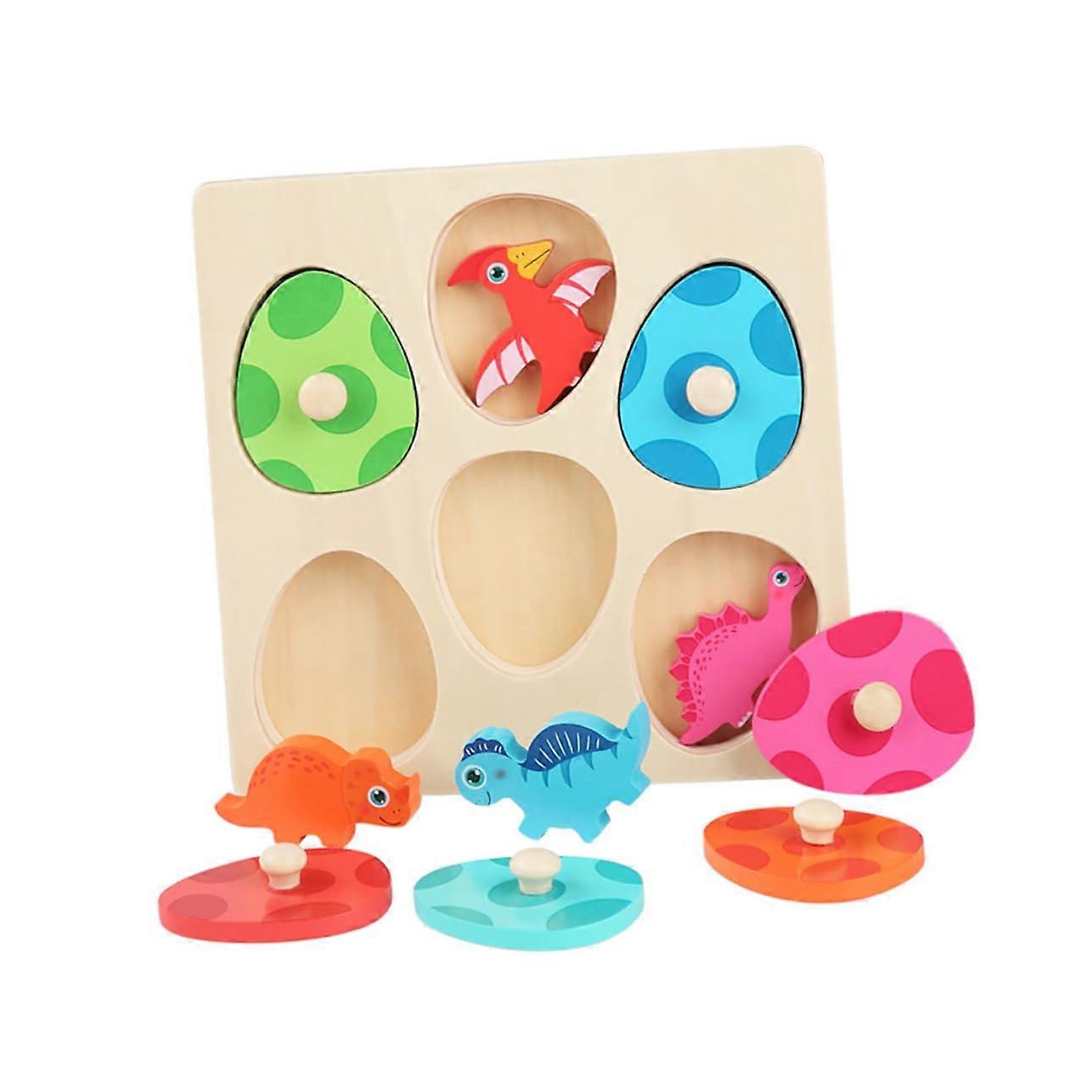 1piece Dinosaur Egg Puzzle Educational Spatial and ProblemSolving Skills for Creative Playtime