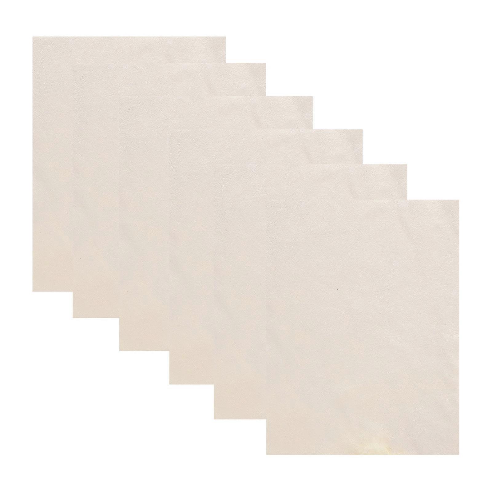 6 Sheets Softer Pottery Smoothing Chamois Cloth Tool