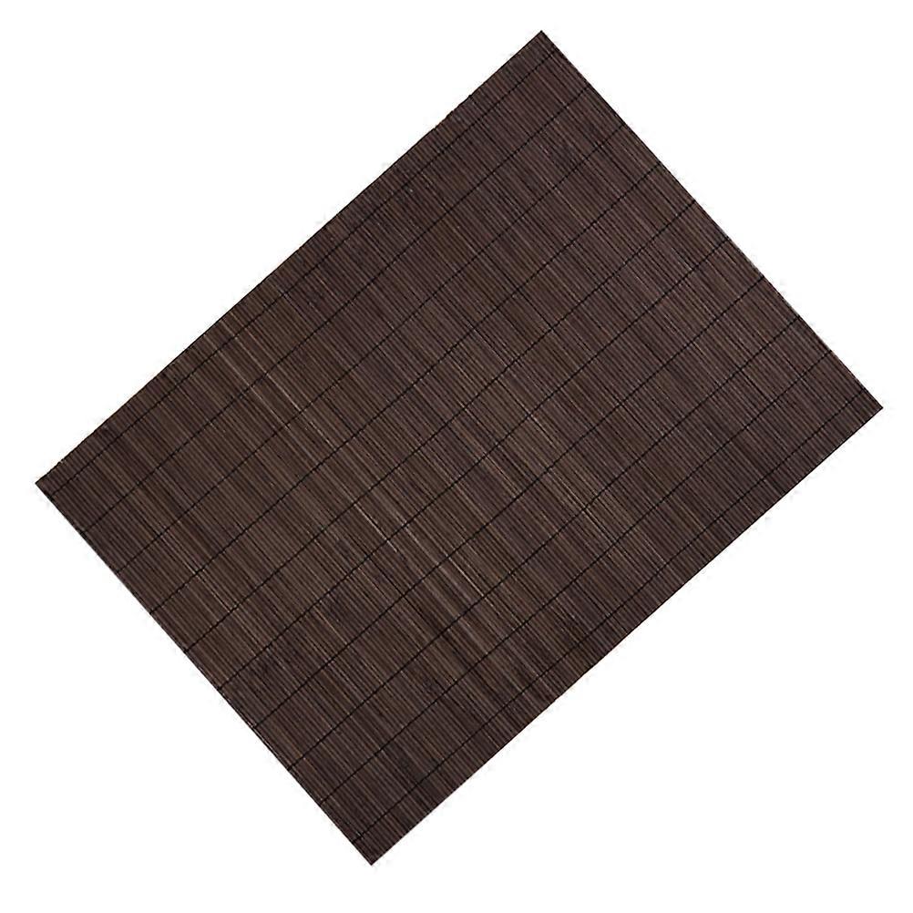 Kung Fu Tea Set Photography Background Bamboo Table Mat Home Use Coffee Color 1Pcs