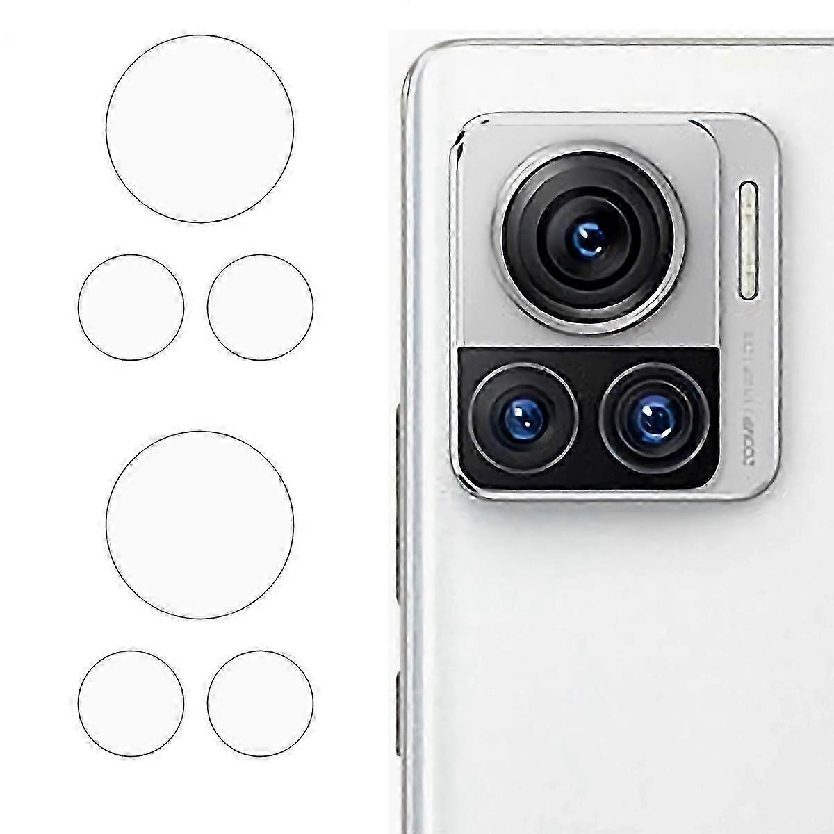 Type A ENKAY HAT PRINCE 2Pcs for Motorola Moto X30 Pro 5G Camera Lens Protector High