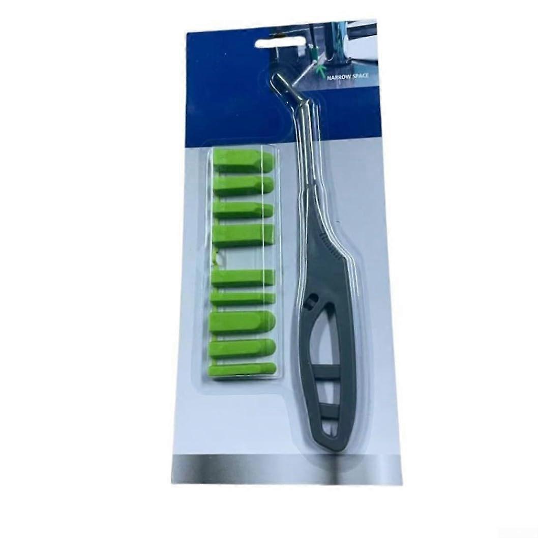 Glass Adhesive Sealant Spreader Tool with Lightweight Design and Three Angled Heads for Enhanced Functionality in Cardboard Colors