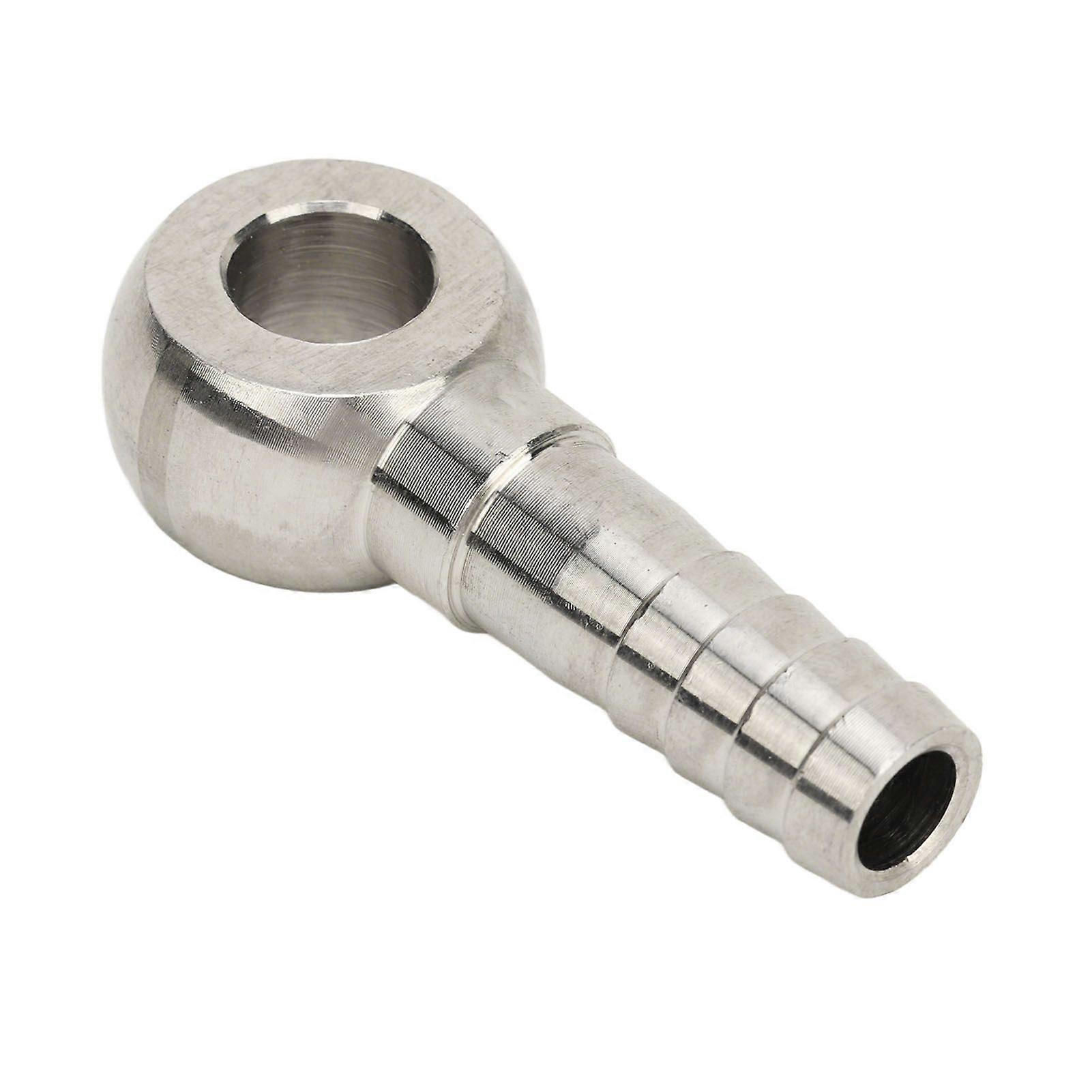 Fuel pump hose adapter M10 push barb tail 10mm OD