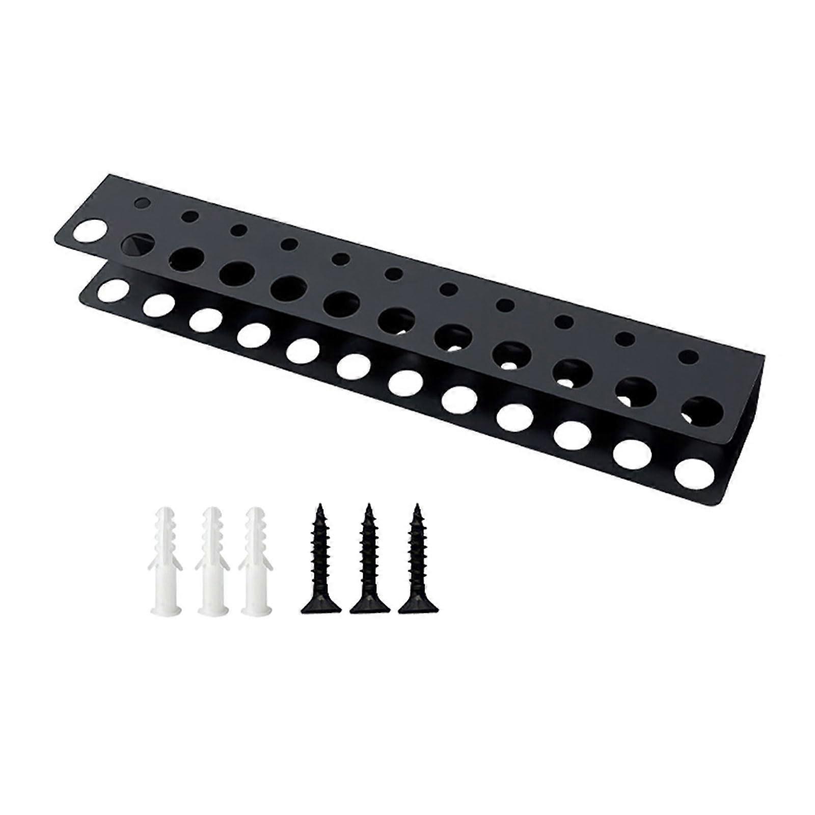 Screwdriver Organizers WallMounted Pliers Holder Screwdriver Stand SpaceSaving Wrench Rack For Workshop Garage Home