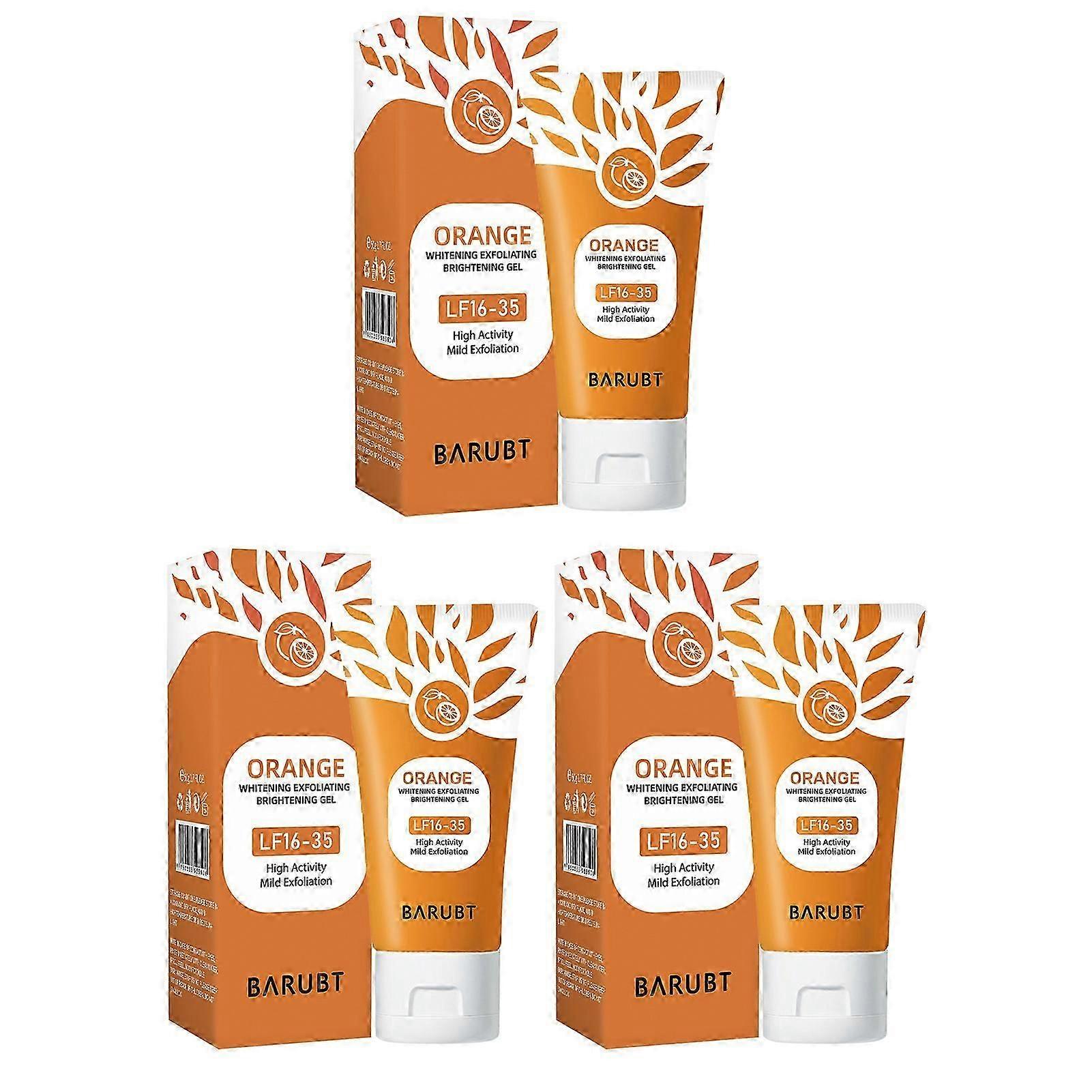 Oranges Exfoliating Gel Scrub Deep Cleansing Moisturizing Facial Exfoliators for All Skin Type
