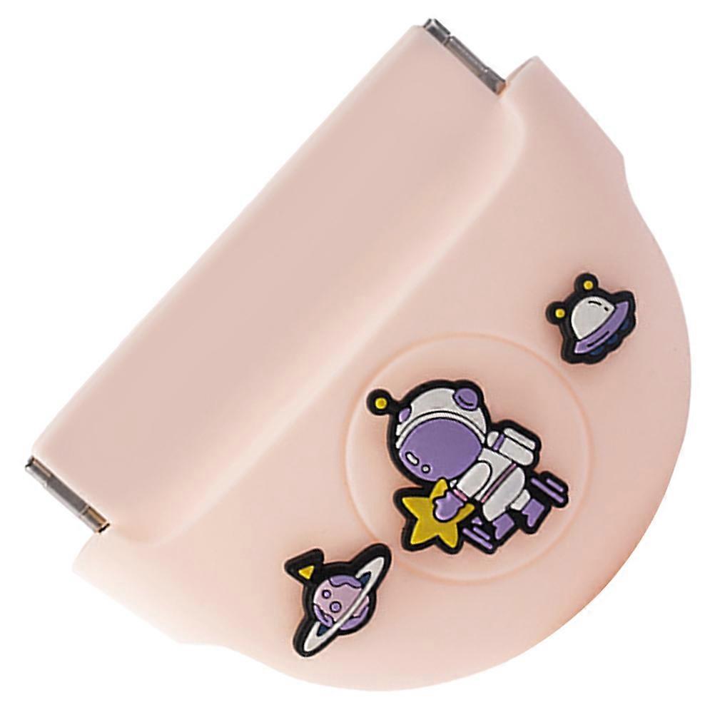 Retainer Case Pink Silicone Holder with Breathable Design for Storage Use