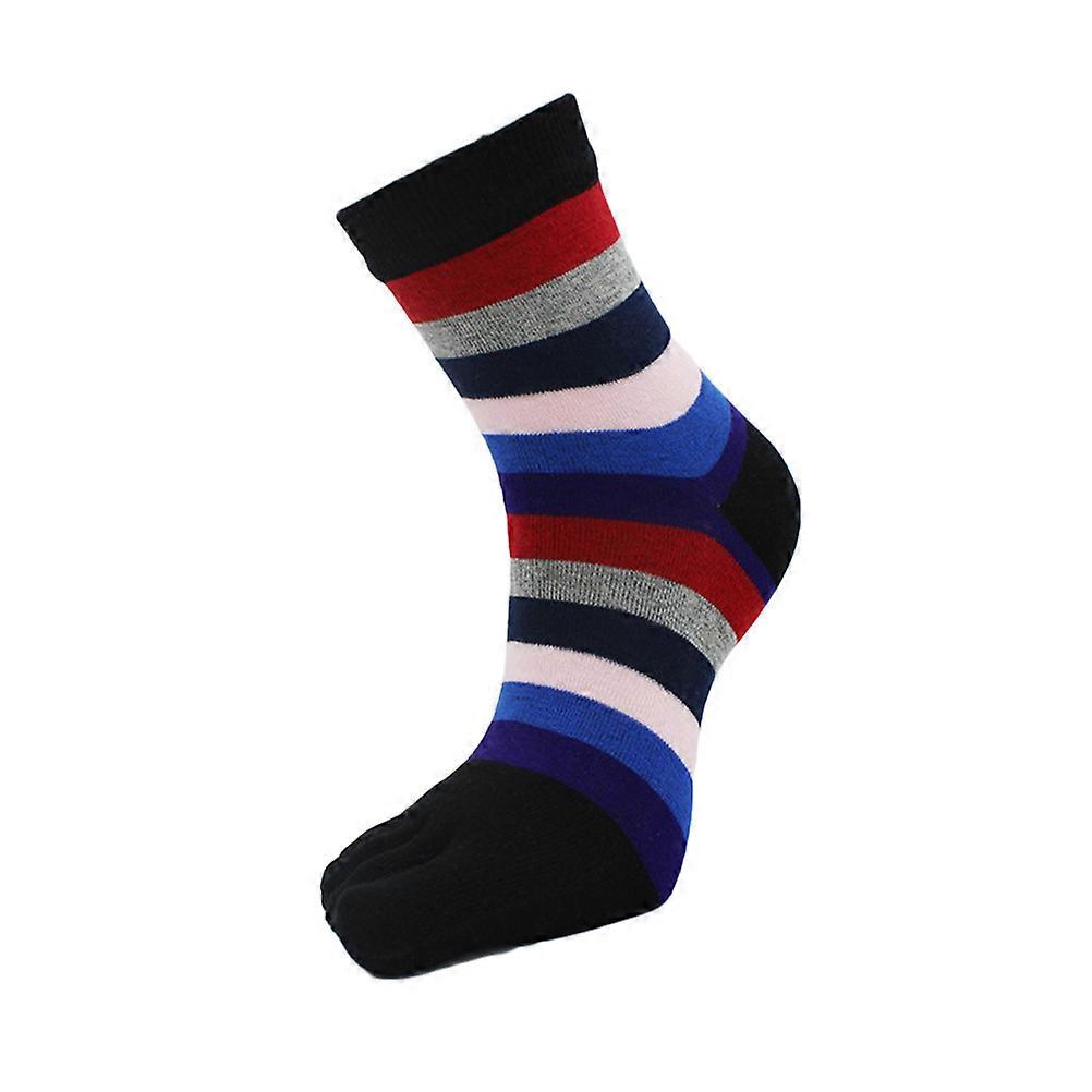 Knee Length Socks for Women, Striped Pattern with Soft Texture and Enhanced Durability