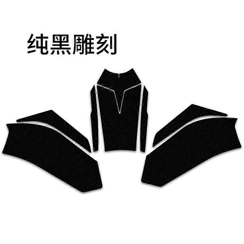 מעולה עבור CYCLONG RX600 2024 מדבקת ירידת גוף אופנוע רפידות טנק גז אחיזת ברך מגן מדבקת מתיחה