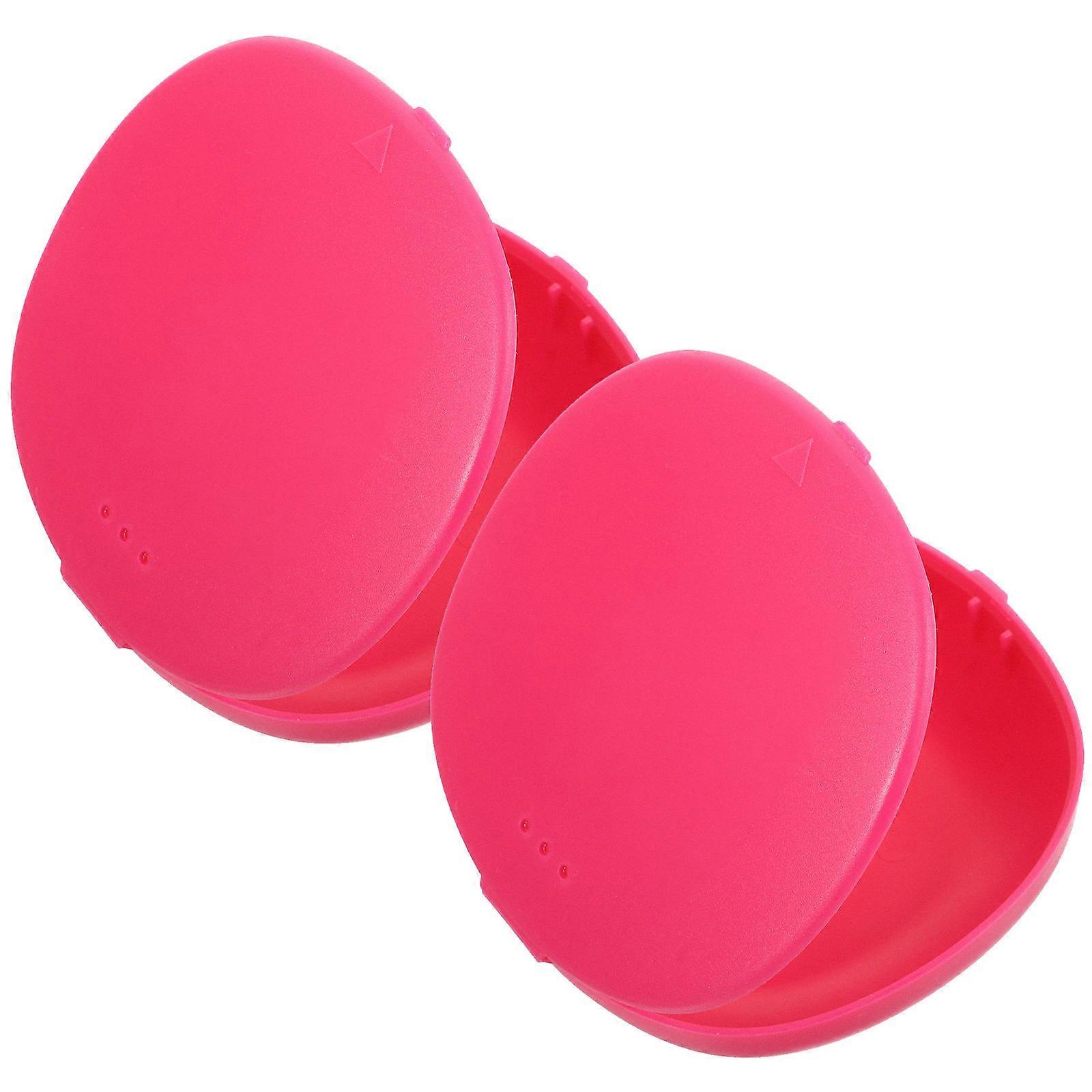 Portable Silicone Case in Pink for Home Use Small and Compact Design Fits Perfectly