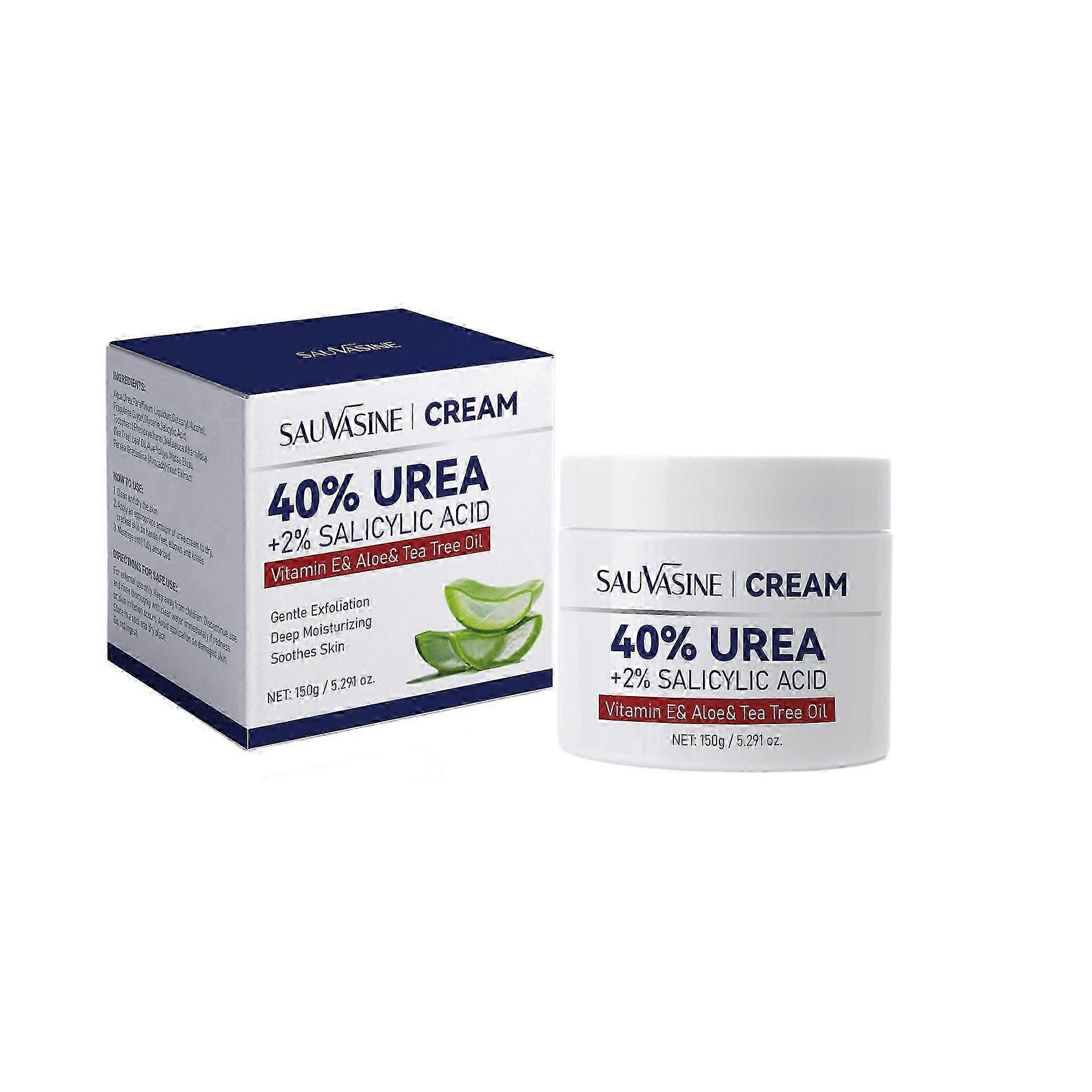 كريم اليوريا 40 في المائة للقدمين أقصى قوة ، كريم اليوريا 40٪ بالإضافة إلى حمض الساليسيليك 2٪ ، كريم القدم واليدين للتشققات الجافة