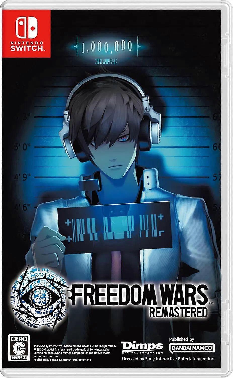 Freedom Wars Remastered Switch Game (Asian Case)