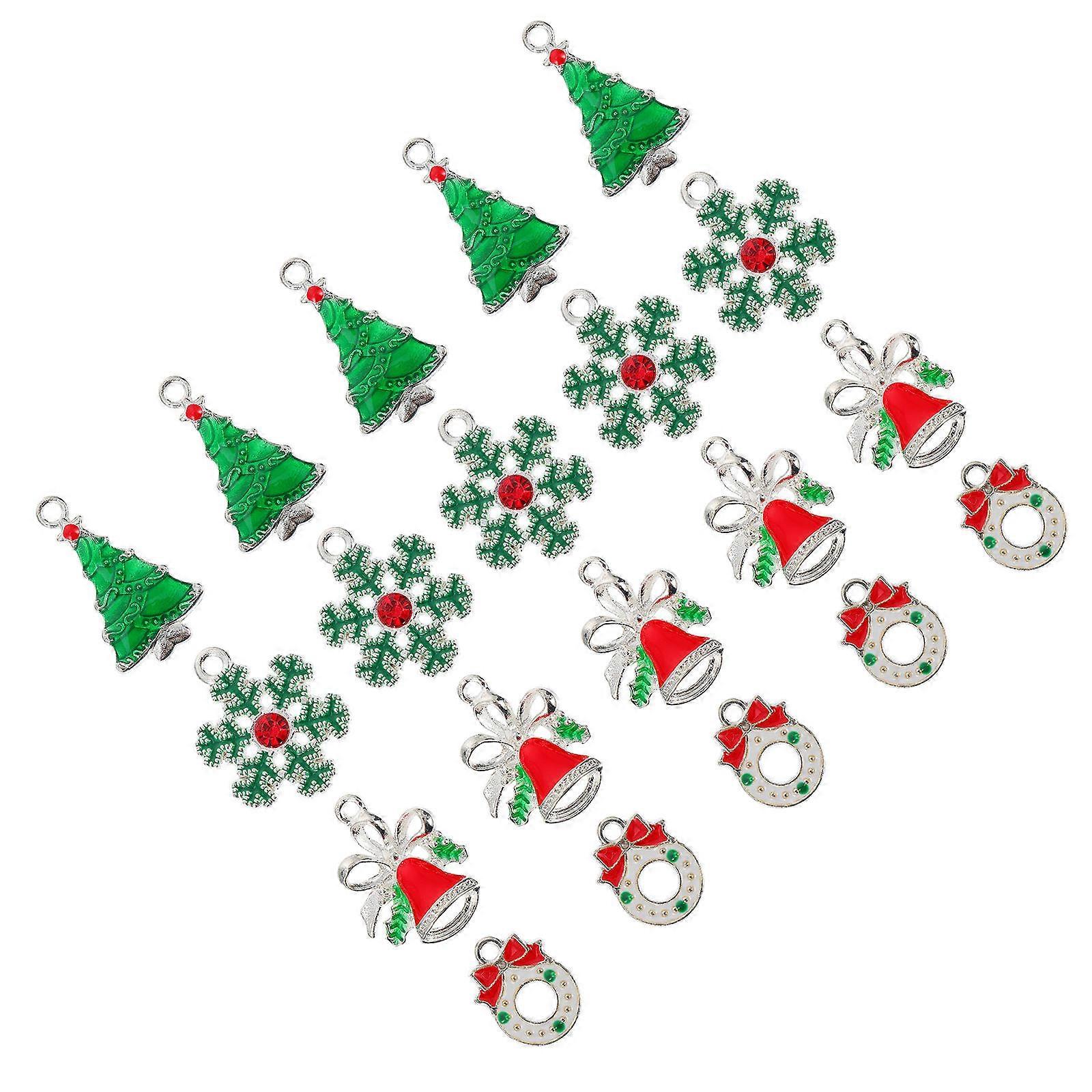 Unique Charms for Jewelry Making 20Pcs Assorted Color Elegant Design Pendants for Craft Enthusiasts DIY Projects