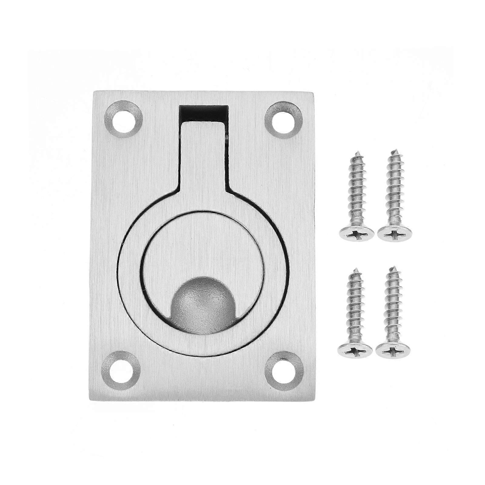 1Pack Stainless Steel Square Hatch Handle For Marine Use Perfect For Boat Deck And Household Applications