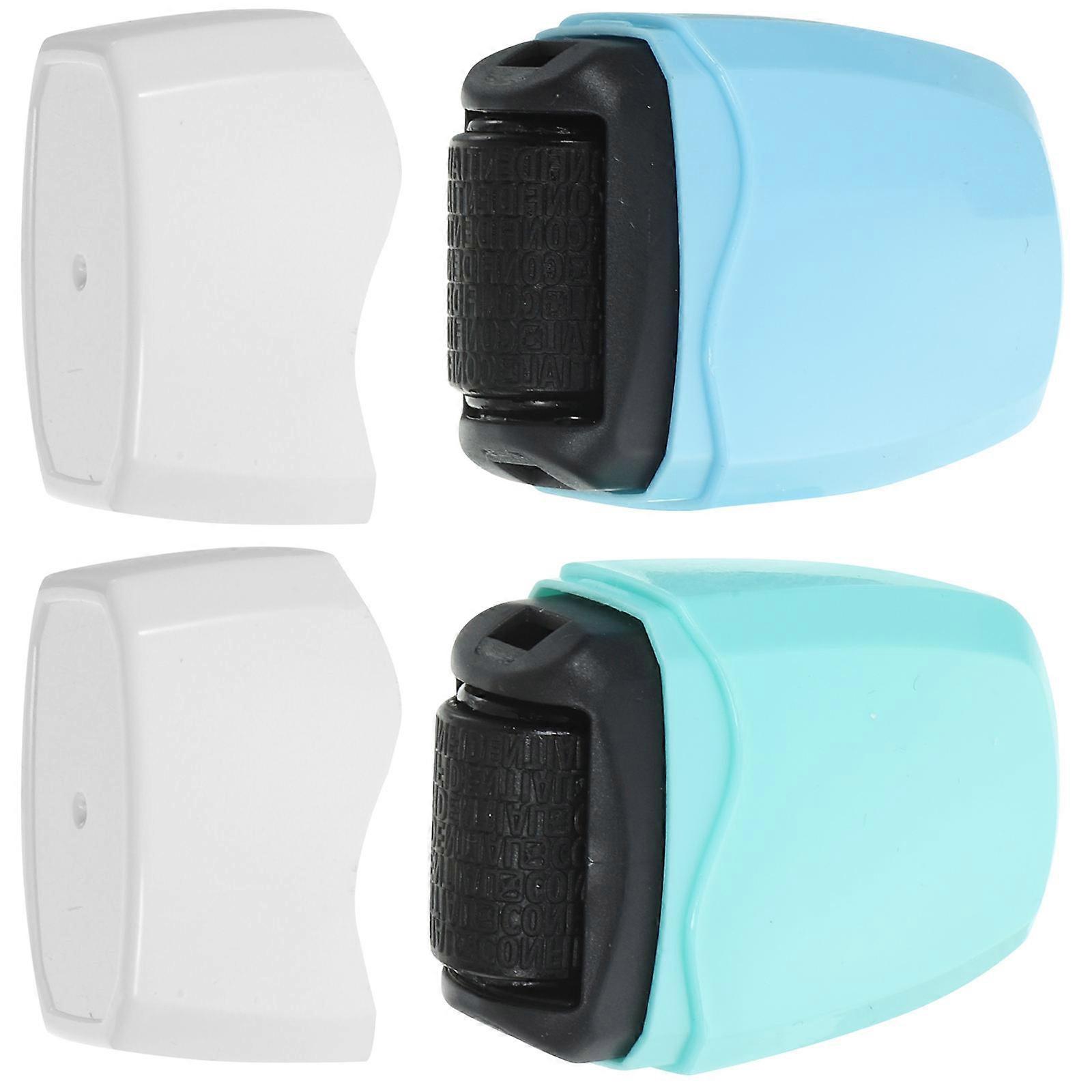 Address Remover Roller Privacy Protection Stamps Suitable For Daily Use Convenient Reusable 2Pcs