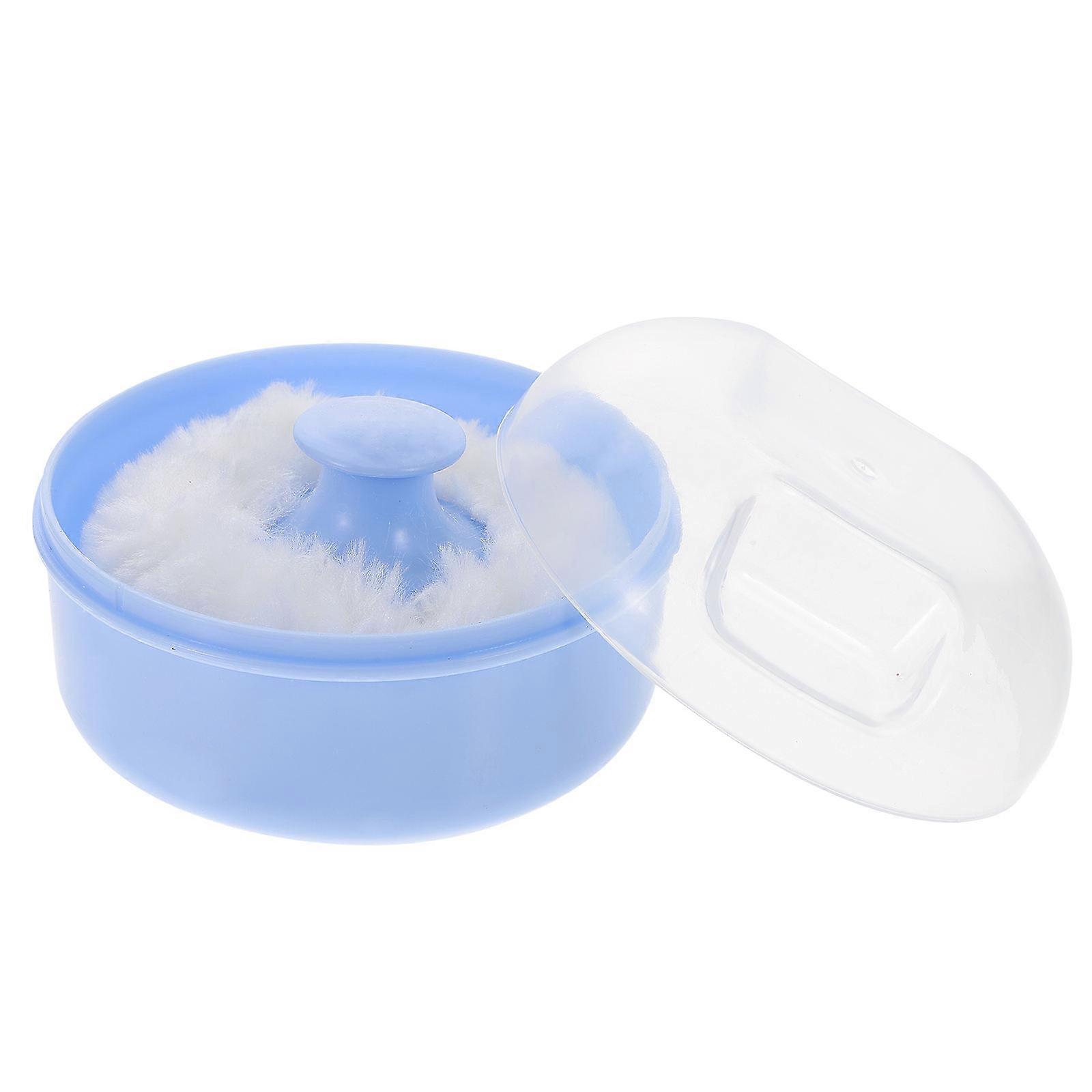 Portable Powder Puff Case Designed Specifically For Babies Color To Hold Loose Powder Effectively With 1Pcs Capacity