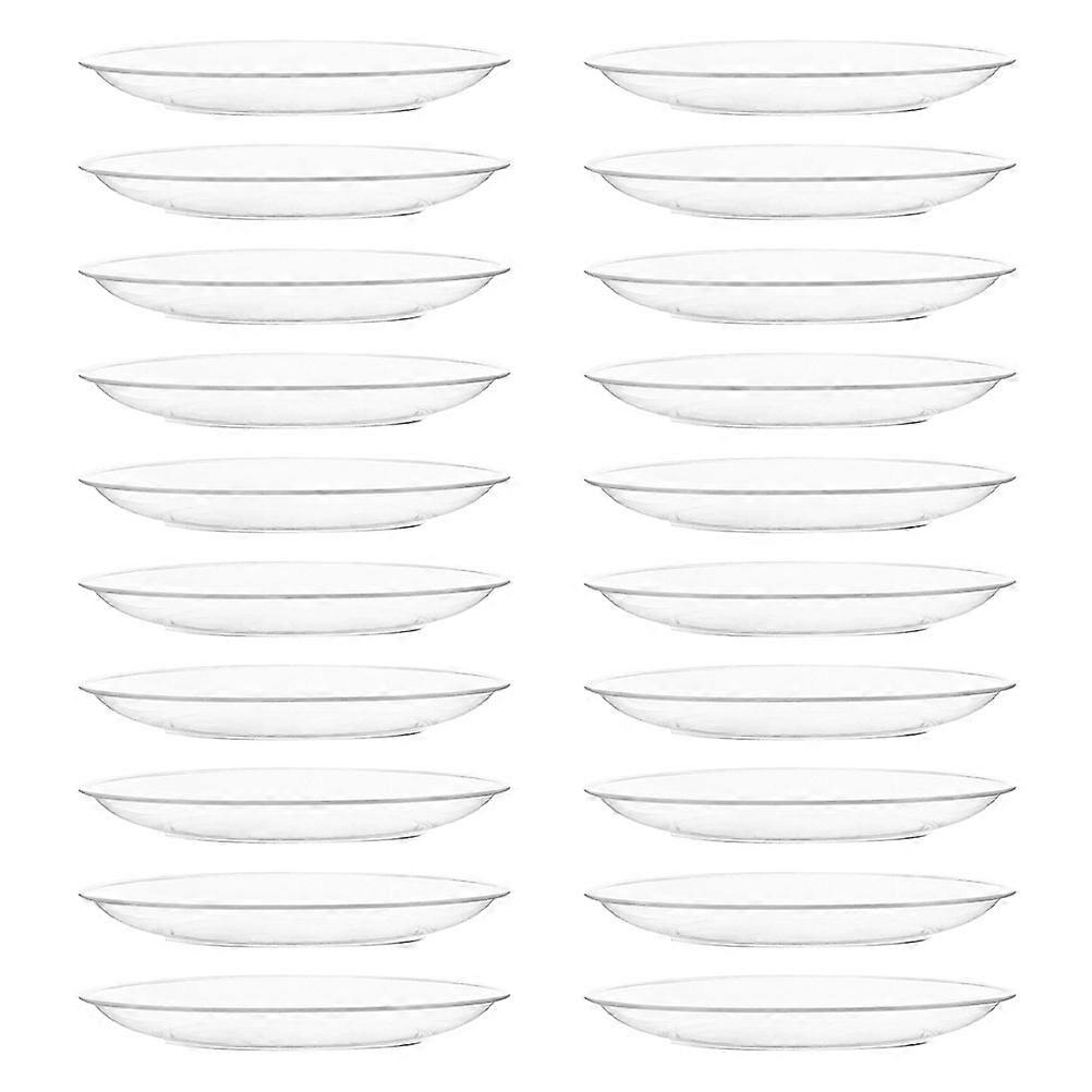 Transparent for Parties and BBQ with Proper Size 20 Pcs