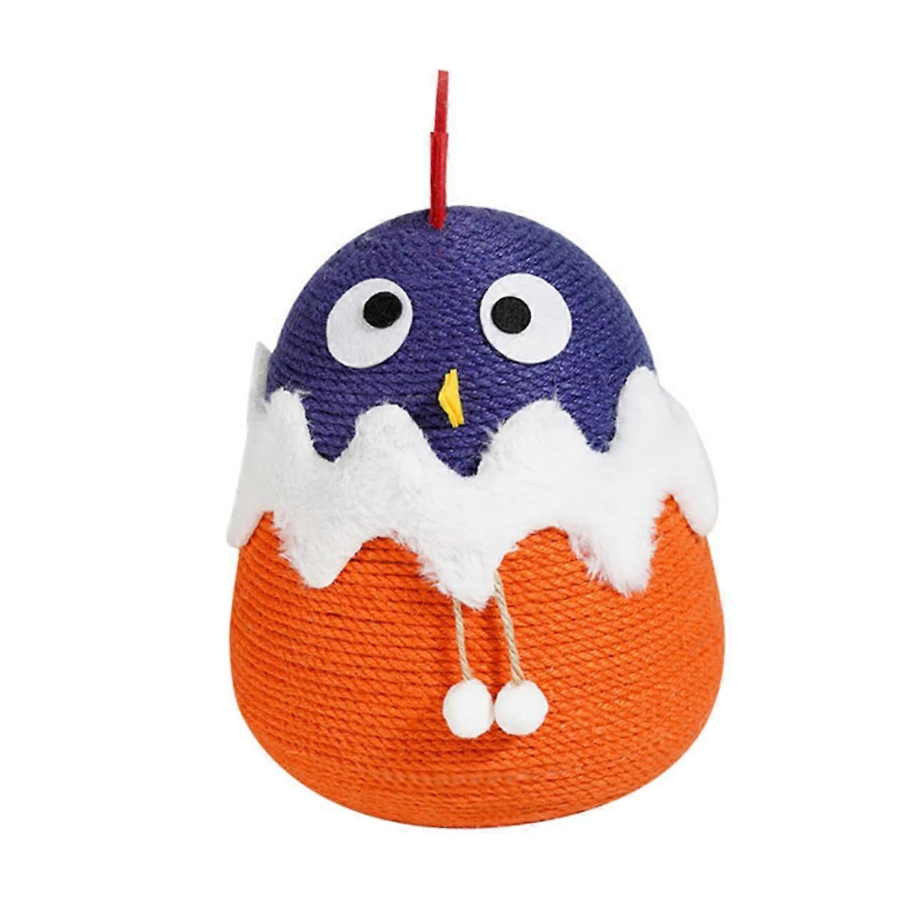 Interactive Wobbling Cat Scratch Ball Toy for Indoor Cats, Safe and Fun Self-Entertainment for Pets, Promotes Activity and Reduces Boredom