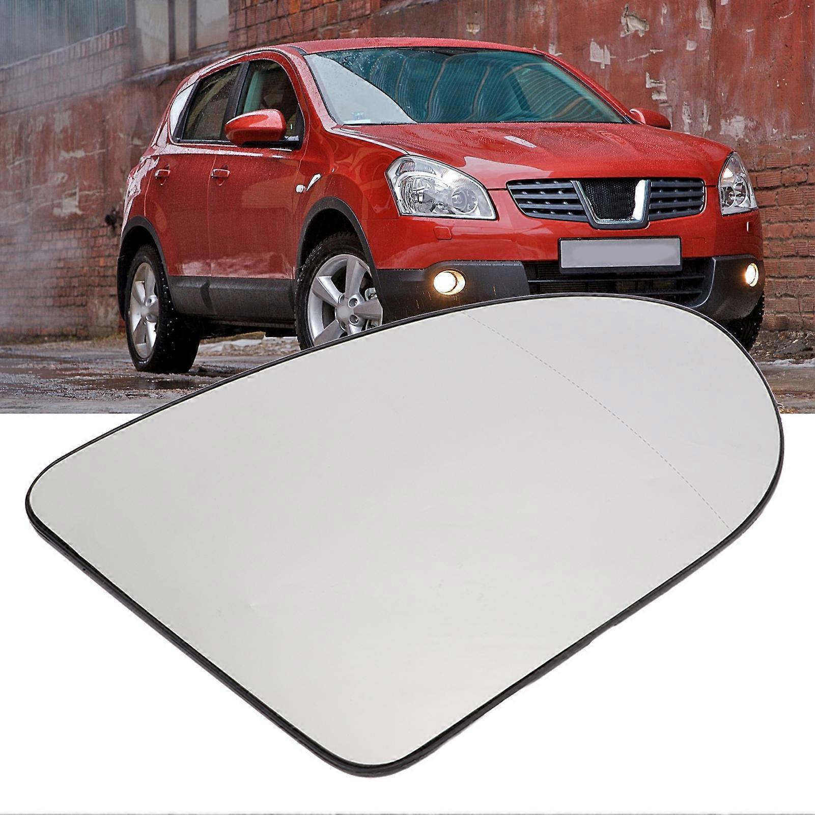 Side Mirror Glass 96302BR72A Rear View Mirror Glass with Heated Replacement for Nissan Qashqai J10 2006‑2013 Right Side 