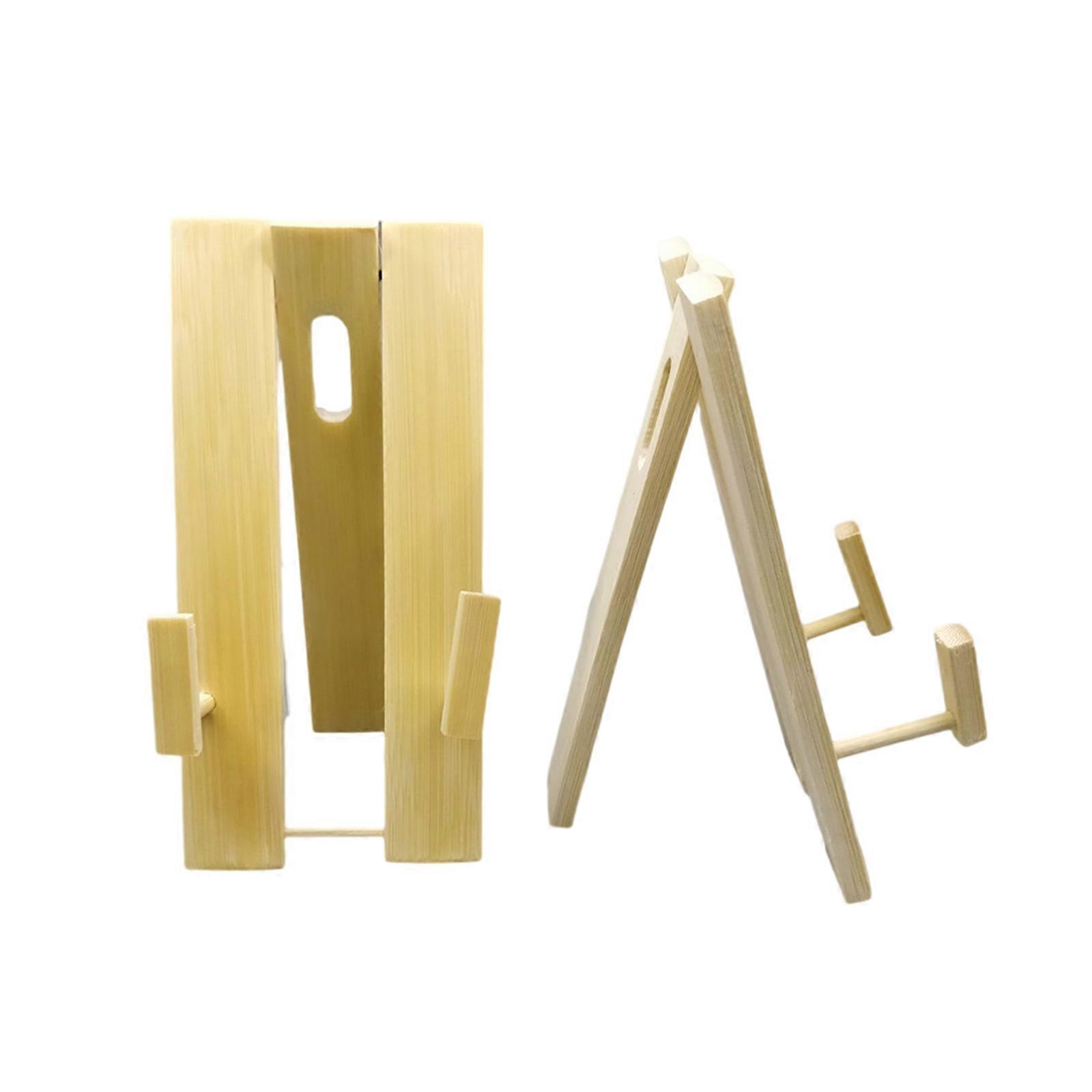 Wood Folding Fan Display Stands Pack of 2 Chinese Hand Fan Holder Rack Tabletop Display for Collectors and Enthusiasts Multicolor