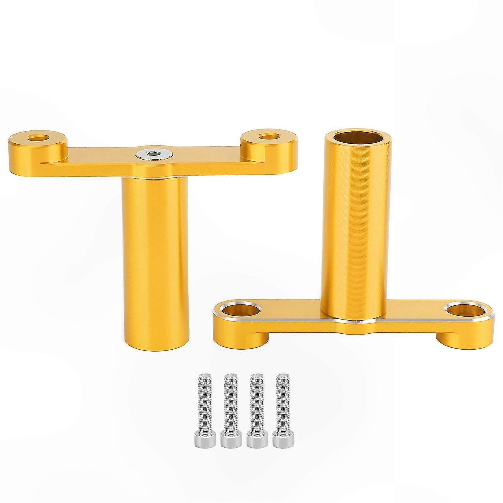 Universal Motorcycle Headlight Bracket for Front Fork Light Mount Compatible with TMAX530 SX/DX Gold Models