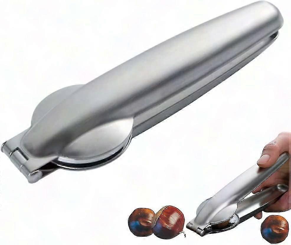 Chestnut Clip Pliers Nut Cracker Tool for Opening Chestnuts Easily