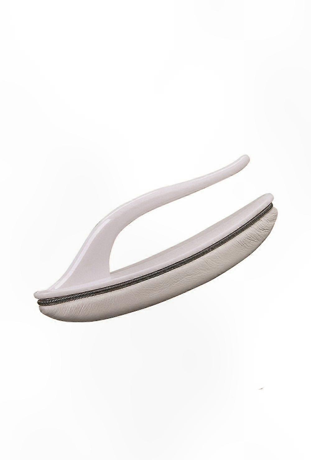 Nail Care Buffer Tool with Handle for Manicures - 12cm Chamois Concave Design