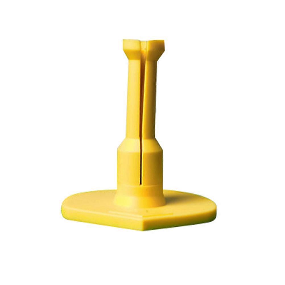 Té en caoutchouc jaune (1 pièce) pour une utilisation sportive avec une sensation professionnelle