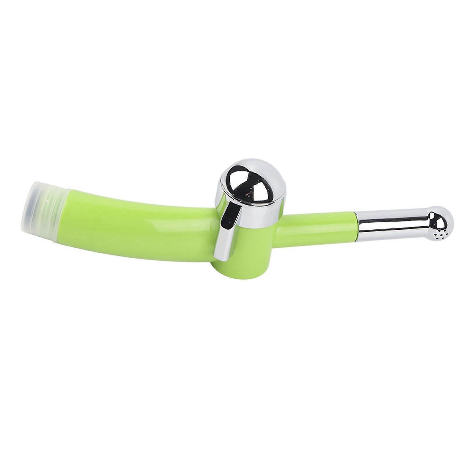 Handheld Adjustable Bidet Sprayer 74x160mm ABS Silver Green
