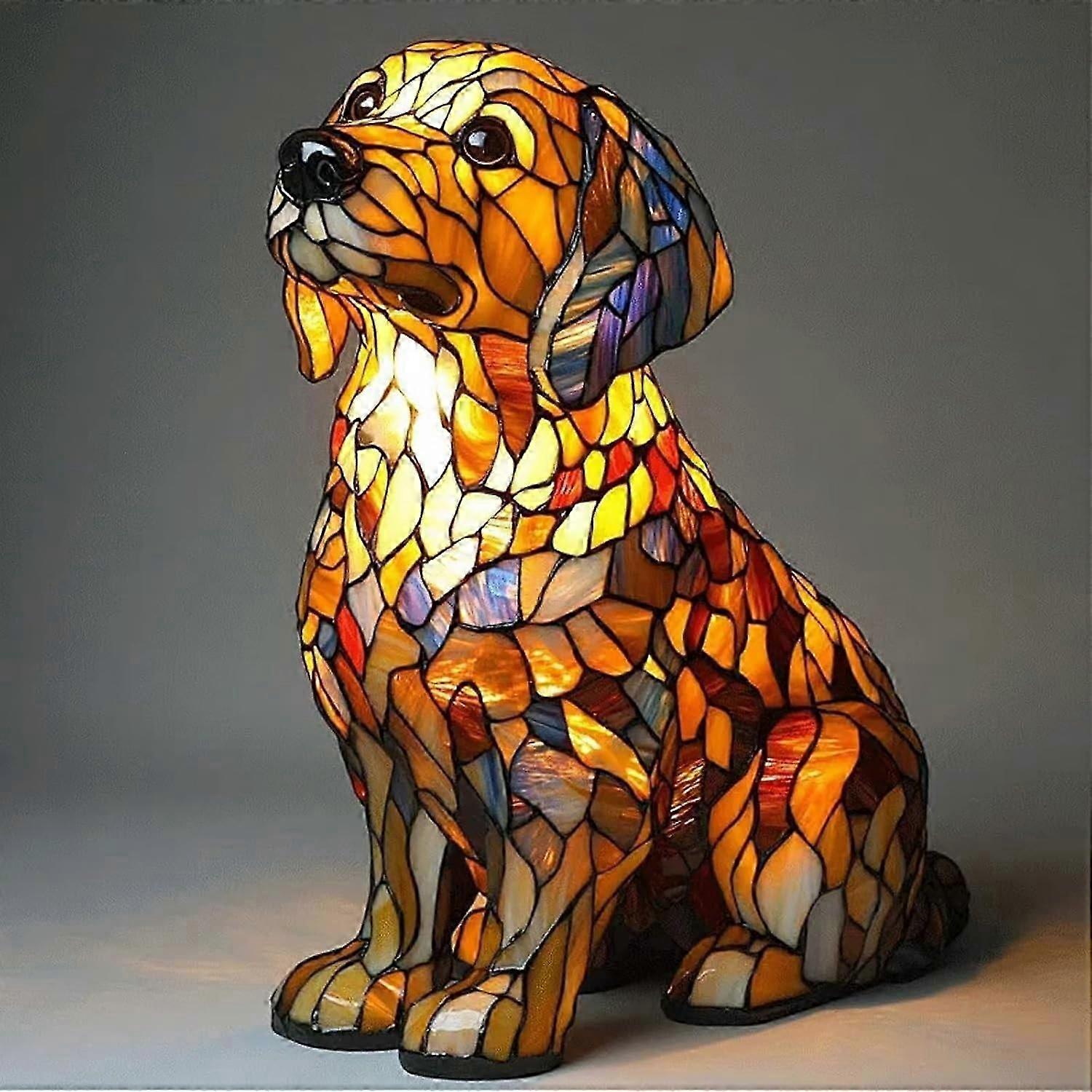 Dog Series Art Night Light